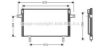 AVA QUALITY COOLING DN5195 Condenser, air conditioning